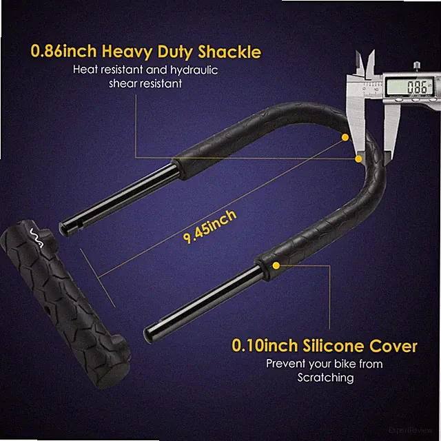 Anti Theft Bike Lock with 4ft Security Cable