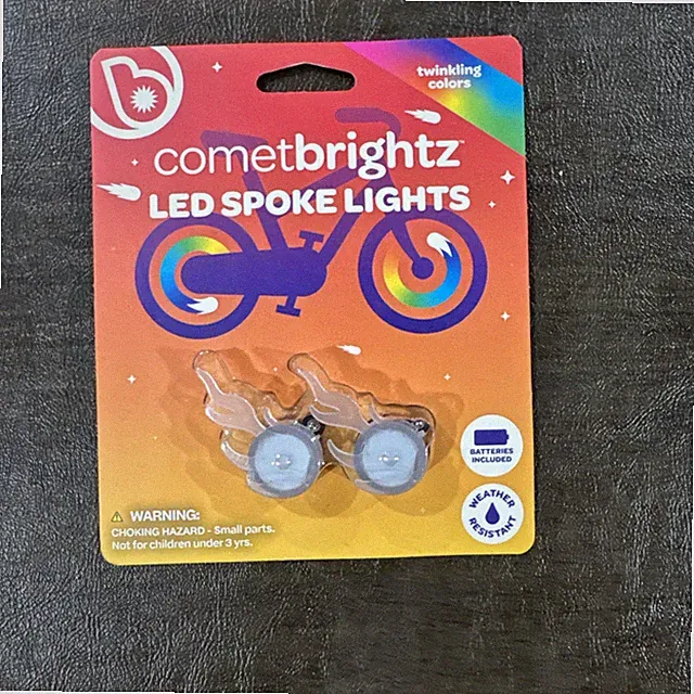 Comet Bike Lights Spoke Decorations LED Bike Spoke Lights Kids Bicycle Spoke