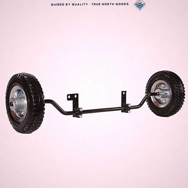Solid Steel Training Wheels for 50cc Motorcycles, Easy Installation Included