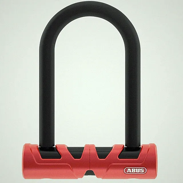 Ultimate 420 U-Lock + USH Bracket - Bike Lock with Round Shackle and Bracket...